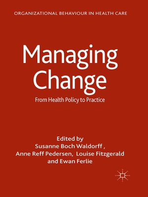 cover image of Managing Change
